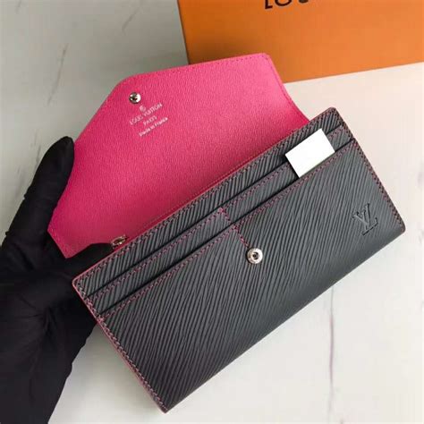 lv sarah wallet black|louis vuitton wallet ladies.